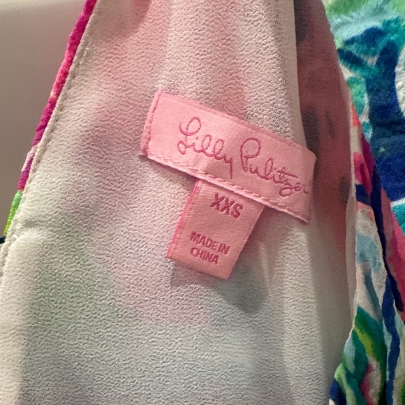 Lilly Pulitzer Gabriella dress in the "Daiquiri Shack" - Picture 2 of 3